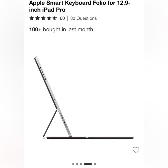 Apple iPad Pro 12.9” (2020) –  4th GEN+128GB + Magic Keyboard + Case WiFi - Picture 9 of 11